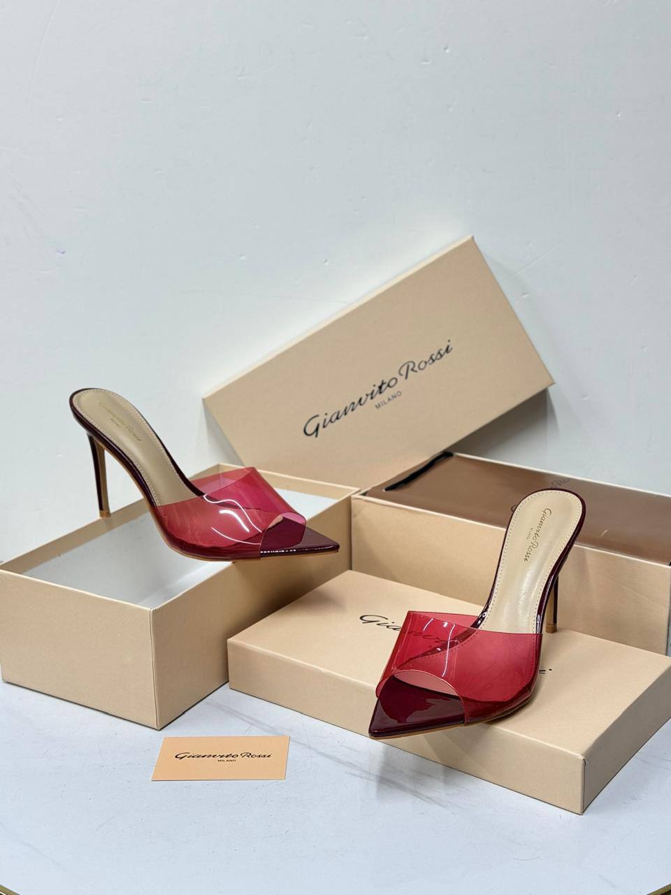 ROSSI 
9cm (heel)
size 36-4 
110 dhs🇦🇪

Zain21
♥️♥️♥️