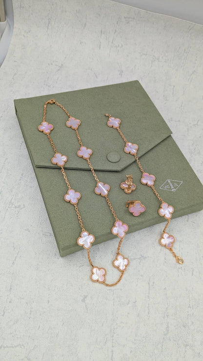 Van Cleef

Master Quality
Pink with Rosegold
Necklace, Earrings & Bracelet


280 dhs🇦🇪 with Normal Box 🎁
300 dhs🇦🇪 with Good Box 🎁345 dhs🇦🇪 with Master Box 🎁

Zain210
♥️♥️♥️