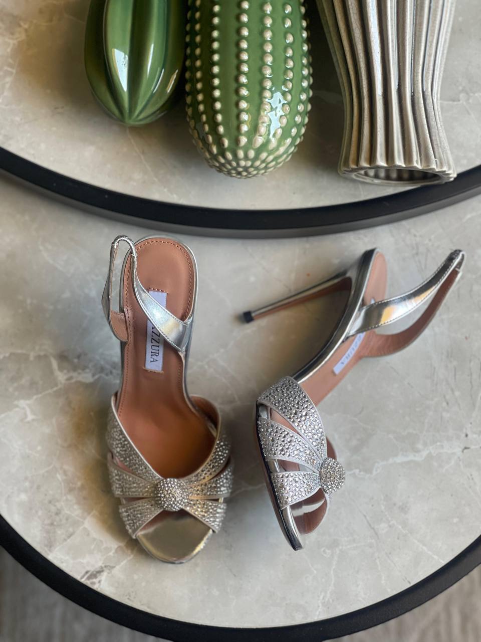 NEW AQUAZZURA 💥💥
*Super master quality*
*Size 36 to 41*
550 dhs💓

Zain113
♥️♥️♥️