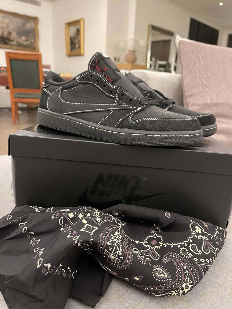 Jordan x Travis Scott Air Jordan 1 Low OG "Black Phantom" 🖤
36-45 AVAILABLE🤩
240 dhs✅

Zain242
♥️♥️♥️