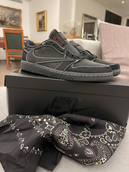 Jordan x Travis Scott Air Jordan 1 Low OG "Black Phantom" 🖤
36-45 AVAILABLE🤩
240 dhs✅

Zain242
♥️♥️♥️