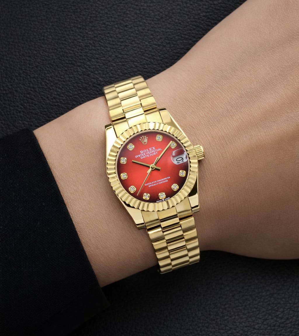 ROLEX FOR WOMEN 
AUTOMATIC 31MM

180 dhs❣️

Zain58
♥️♥️♥️