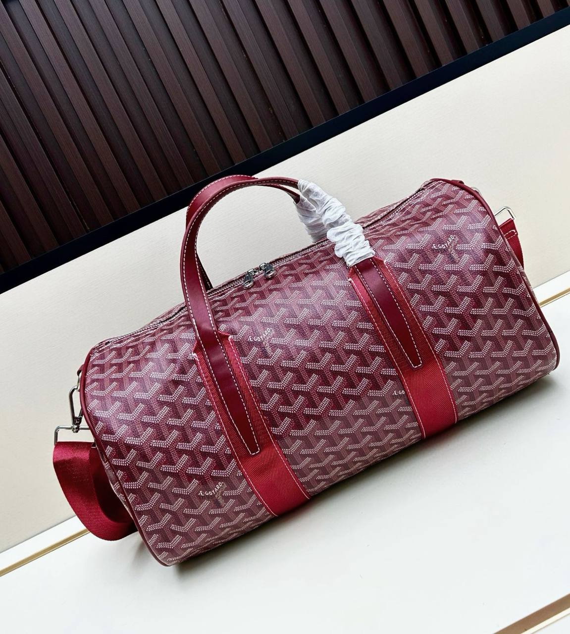 GOYARD TRAVELING BAG
 GOOD QUALITY 
120 dhs🪙🖤
40CM

Zain39
♥️♥️♥️