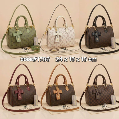 LV
sᴘᴇᴇᴅʏ ᴍᴏɴᴏɢʀᴀᴍ
ᴅɪsᴛɪɴᴄᴛɪᴠᴇ ᴅᴇᴄᴏʀᴀᴛɪᴠᴇ
ʙᴏᴡ ᴄʜᴀʀᴍ ᴀᴛᴛᴀᴄʜᴇᴅ
ᴡɪᴛʜ ʟᴏɴɢ & sʜᴏʀᴛ sᴛʀᴀᴘ
ɢᴏʟᴅ ʜᴀʀᴅᴡᴀʀᴇ
sɪᴢᴇ : 24 cm

75 dhs🇦🇪🇦🇪

Zain31
♥️♥️♥️