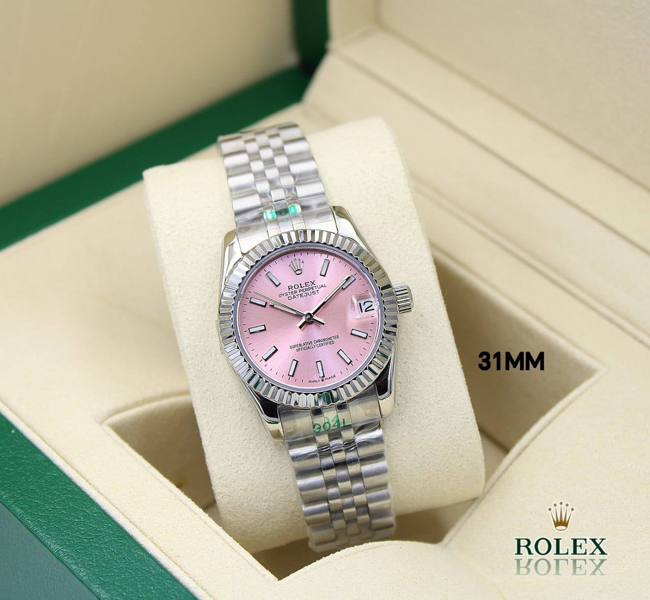 Rolex lady 
31.mm automatic*
230 dhs✅

Zain304
♥️♥️♥️