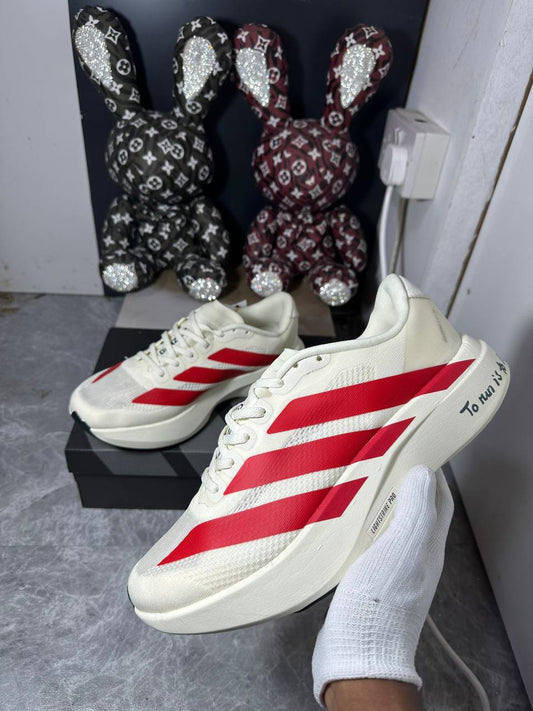 adidas Adizero EVO SL ‘Off White Better Scarlet’
36-45 AVAILABLE 🤩
190 dhs✅

Zain242
♥️♥️♥️