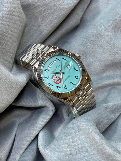 Louis Hilano watch for men 
( UAE SPECIAL EDITION) 
260 dhs🪙💚

Zain59
♥️♥️♥️