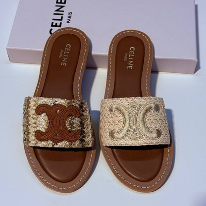NEW CAME
CELINE SLIPPER
GOOD QUALITY
110 dhs✅
Size 36 TO 41

Zain40
♥️♥️♥️