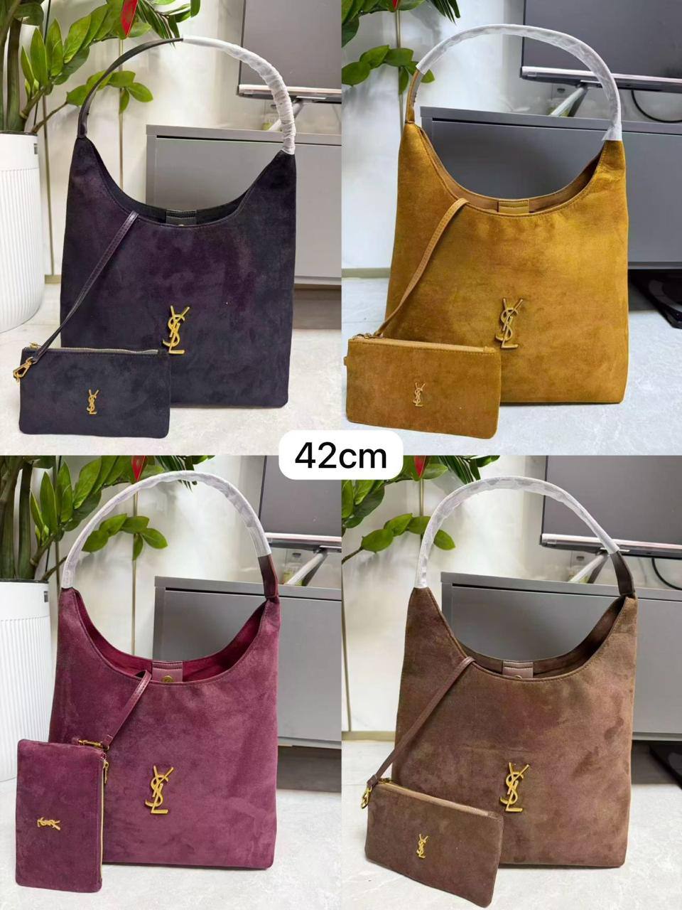 ❤️ Ysl 2 in 1
1️⃣ First quality 
Size : 42 * 39cm
100 dhs✅

Zain115
♥️♥️♥️