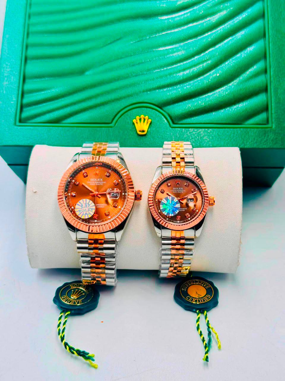 Rolex couple 
95 dhs✅

Zain08
♥️♥️♥️