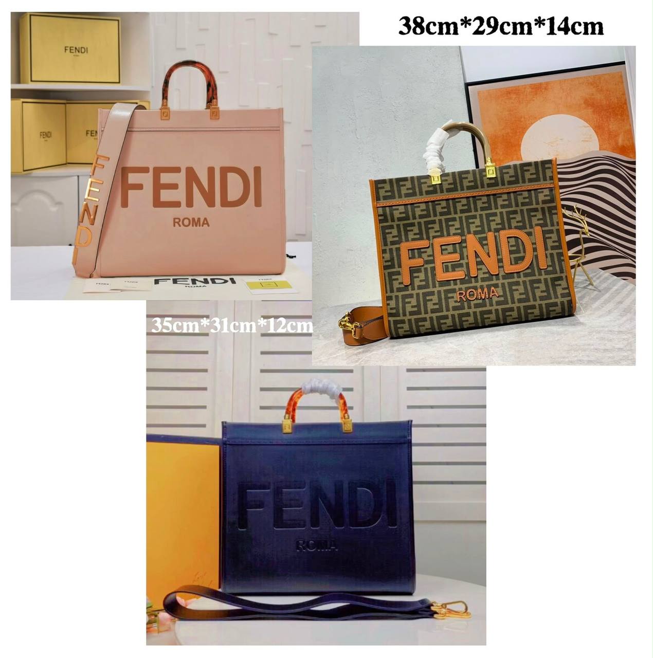 FENDI 
HIGH QUALITY 
130 dhs💓

Zain295
♥️♥️♥️
