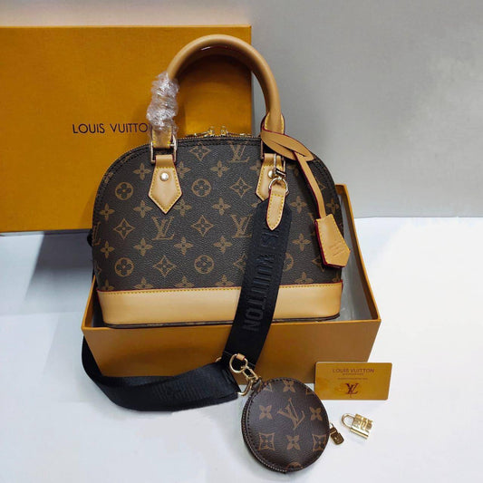 Lv Alma, 2 in 1
Good Quality 
With Box 
🎁🎁🎁

110 dhs🪙💚

Zain250
♥️♥️♥️