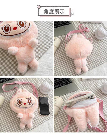🎄Christmas gifts 🎉 Offer 🎊 
⛄️ LABUBU Bag 
Nice quality
Size ： 30 * 15 cm
30 dhs🪙🌨️

Zain115
♥️♥️♥️