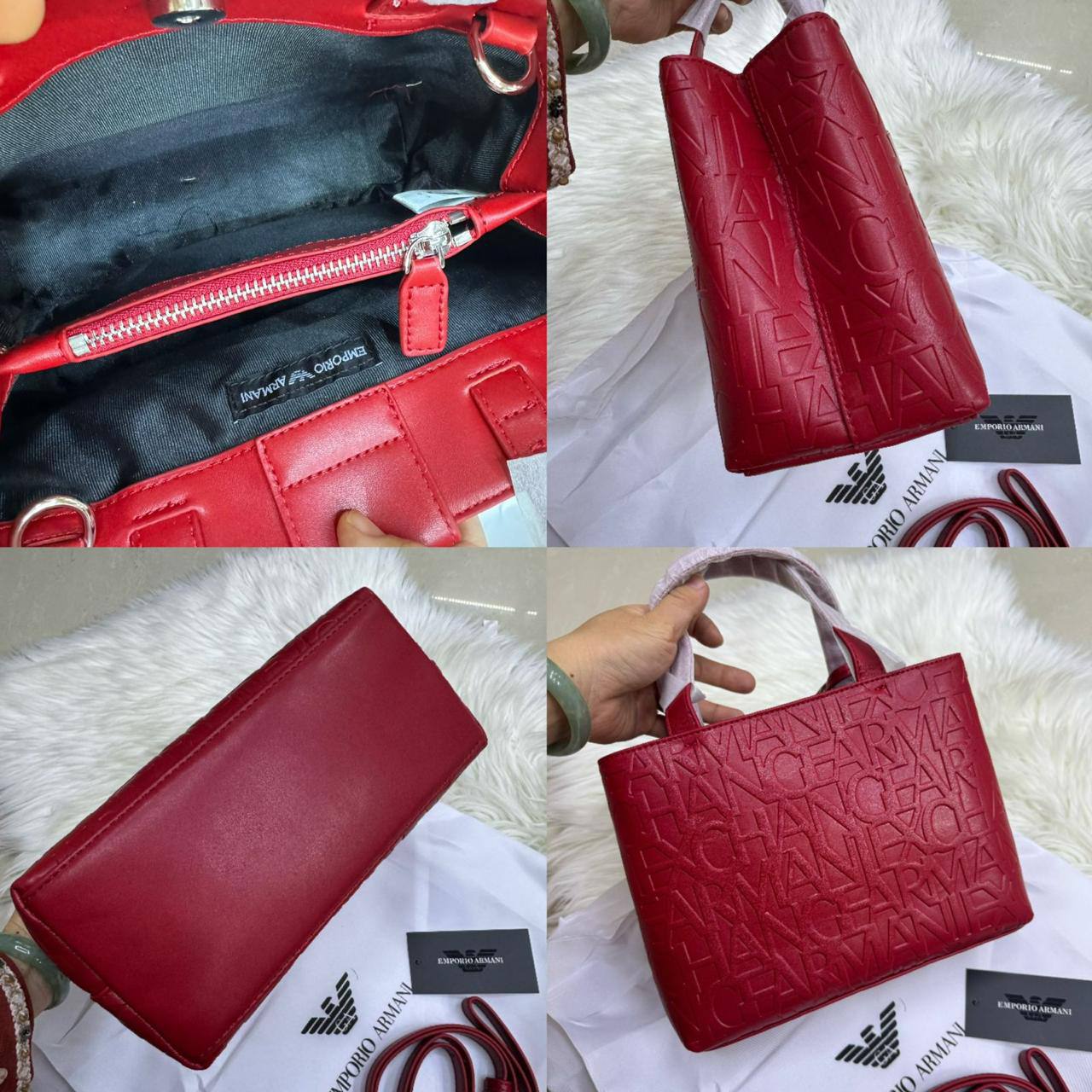 ❤️ Emporio Armani
1⃣️ First quality
Size: 23 * 19 cm
90 dhs✅

Zain115
♥️♥️♥️