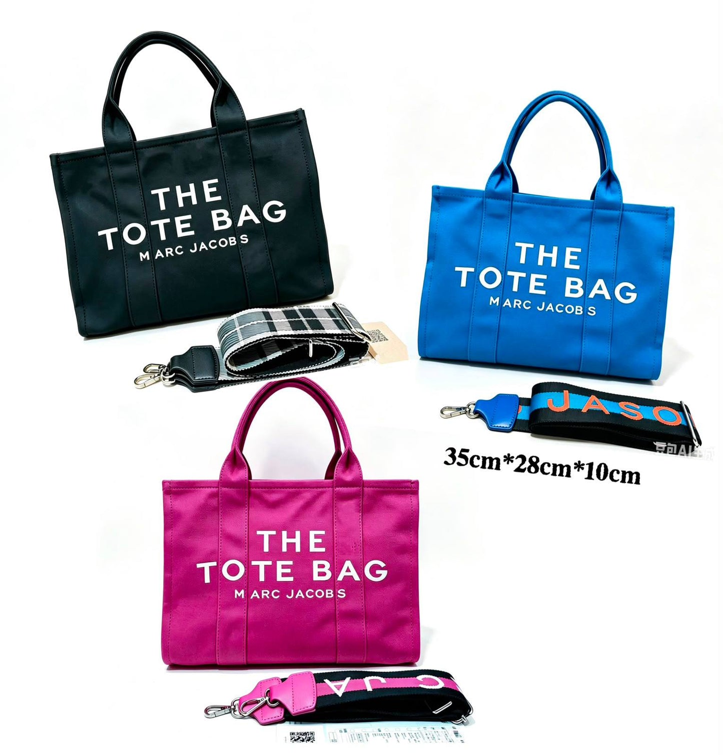 MARC JACOBS 
THE TOTE BAG 
GOOD QUALITY
90 dhs✅

Zain295
♥️♥️♥️