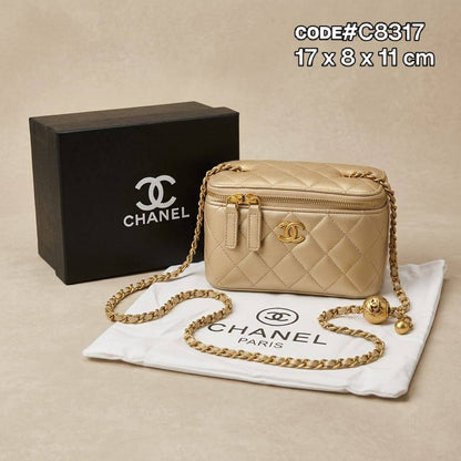 Chanel ᴠᴀɴɪᴛʏ ʙᴀɢ
sʟɪɴɢ sʜᴏᴜʟᴅᴇʀ ʙᴀɢ
ʟᴀᴍʙsᴋɪɴ ʟᴇᴀᴛʜᴇʀ
ɢᴏʟᴅ & sɪʟᴠᴇʀ ʜᴀʀᴡᴀʀᴇ
ᴡ/ ʙᴀʟʟ ᴀᴅᴊᴜsᴛᴀʙʟᴇ  sᴛʀᴀᴘ
ɢᴏʟᴅ ᴄʜᴀɪɴ ʟᴏɴɢ sᴛʀᴀᴘ
sɪᴢᴇ : 17 cm
ᴡɪᴛʜ BOX

100 dhs🇦🇪🇦🇪

Zain31
♥️♥️♥️