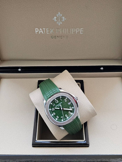 PATEK PHILIPPE AQUANAUT 
Swiss Movement🇨🇭
Water Resistant 💧
Sapphire Crystal 
Super Master Quality 
With Original Box  📦🛍️
For Price 👇 WhatsApp✅
0568585901 
0507557372
0552275751 Owner Zain 👌

Zain282
♥️♥️♥️