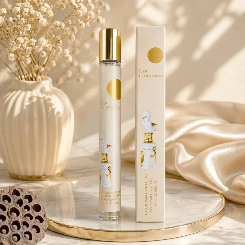 Her confession 

35 ml collection 

1 pc 15 dhs

Full box 20 pc coming 125 dhs


Zain60 
♥️♥️♥️