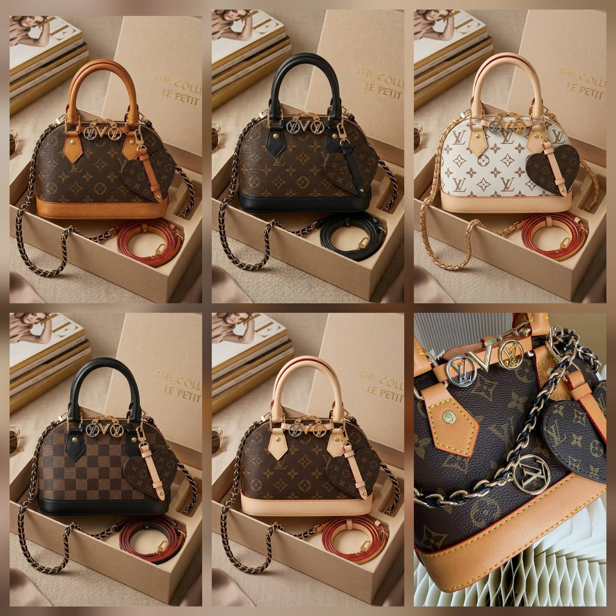 LV

Alma with Charms Logo
With chain & Belt strap
With BOX
Size : 20 cm
110 dhs🇦🇪🇦🇪
Zain239
♥️♥️♥️