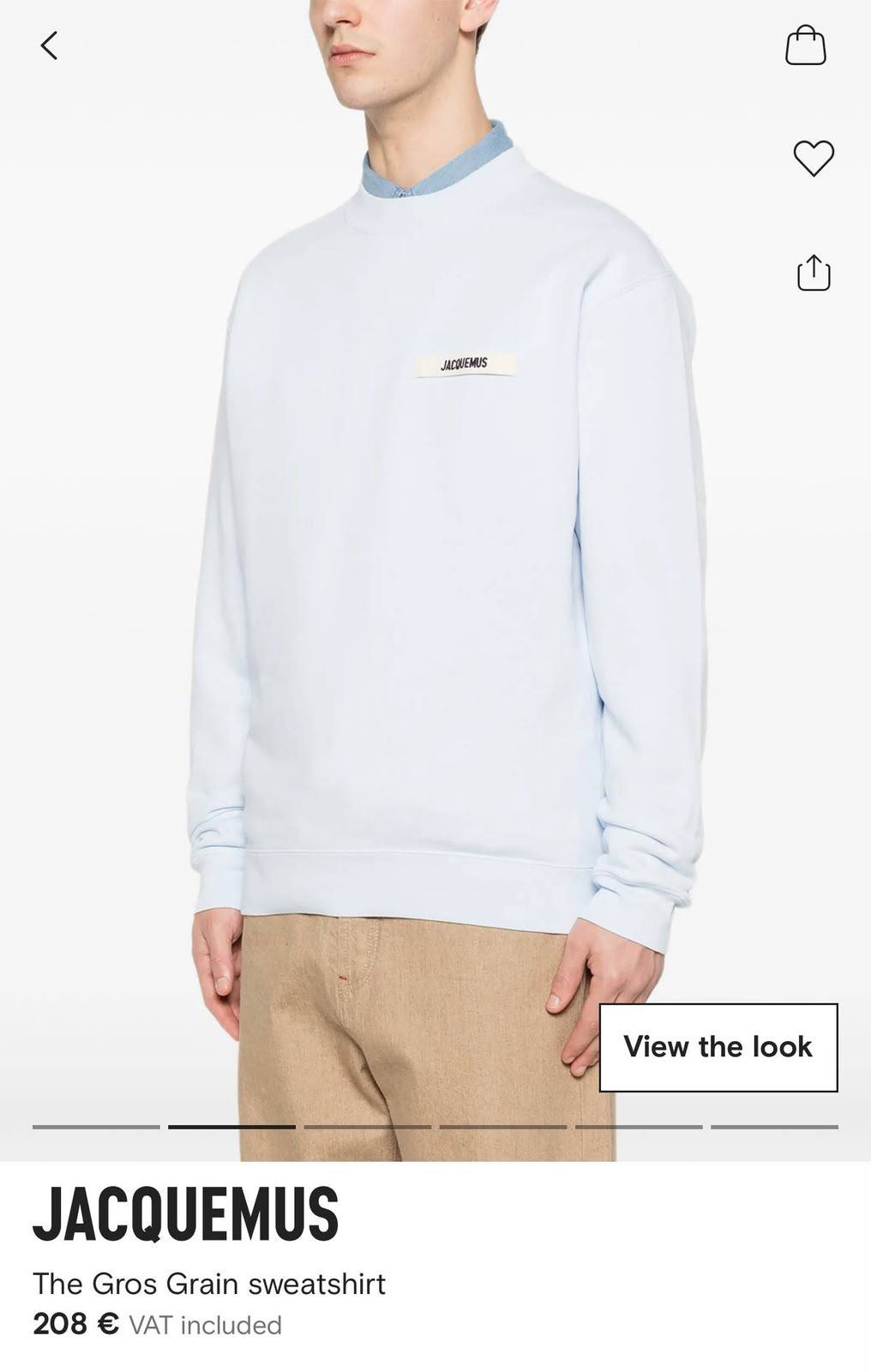 JACQUEMUS ❣️
SUPER MASTER QUALITY ✨
SIZE :S M L XL XXL
400 dhs🇦🇪🇦🇪🇦🇪

Zain327
♥️♥️♥️