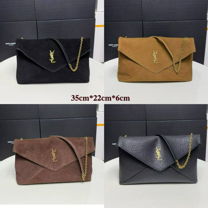 YSL 
NEW CAME MASTER QUALITY  
275 dhs🌺
(leather )
Size : 35cm

Zain39
♥️♥️♥️