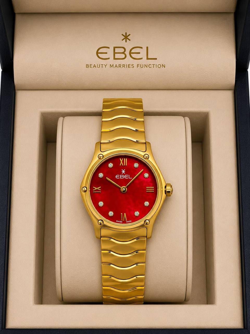 Ebel watch for ladies good quality 
260 dhs✅

Zain59
♥️♥️♥️