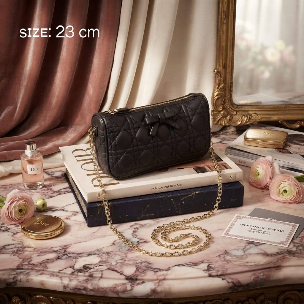 Dior ᴄᴀɴɴᴀɢᴇ ʙᴏᴡ
ǫᴜɪʟᴛᴇᴅ ʟᴇᴀᴛʜᴇʀ ʙᴀɢ
ᴡɪᴛʜ ɢᴏʟᴅ ᴄʜᴀɪɴ sᴛʀᴀᴘ
sɪᴢᴇ : 23 cm
ᴡɪᴛʜ BOX

100 dhs💓

Zain31
♥️♥️♥️