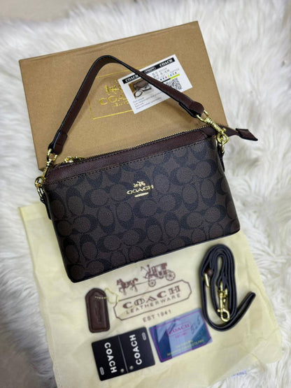 🌈 Coach 2 Straps
1️⃣ First quality +🎁
Size : 25 * 15 * 9 cm
85 dhs🌺
with box 🎁

Zain115
♥️♥️♥️