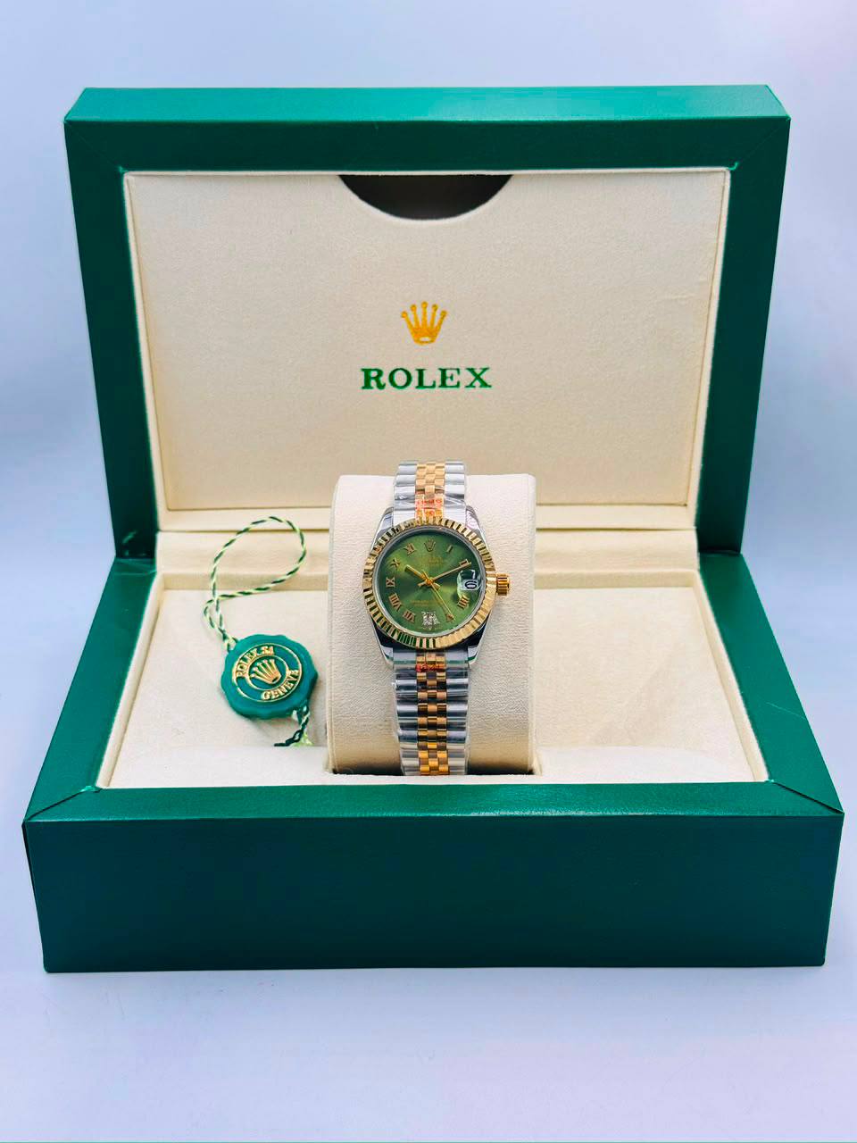 Rolex Ladies Master quality
*Automatic*
230 dhs✅

Zain08
♥️♥️♥️