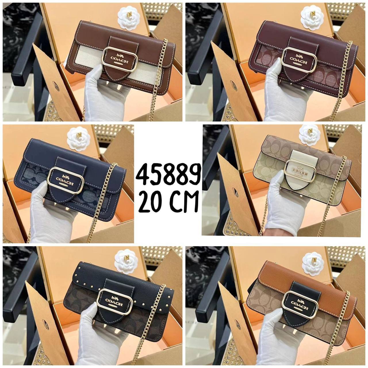 COACH 
GOOD QUALITY 💯
90 dhs✅
WITH BOX 📦

Zain28
♥️♥️♥️