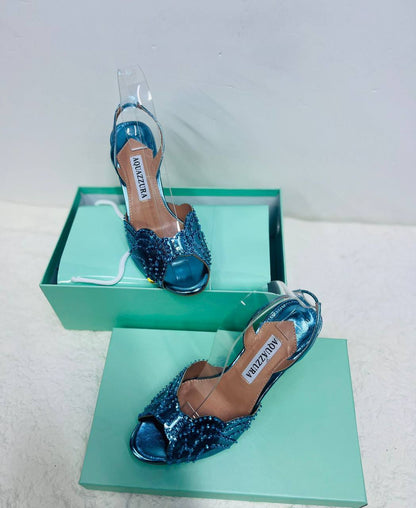 Aquazzura 
💯high quality
Size 36-37-38-39-40-41

130 dhs✅

Zain86
♥️♥️♥️
