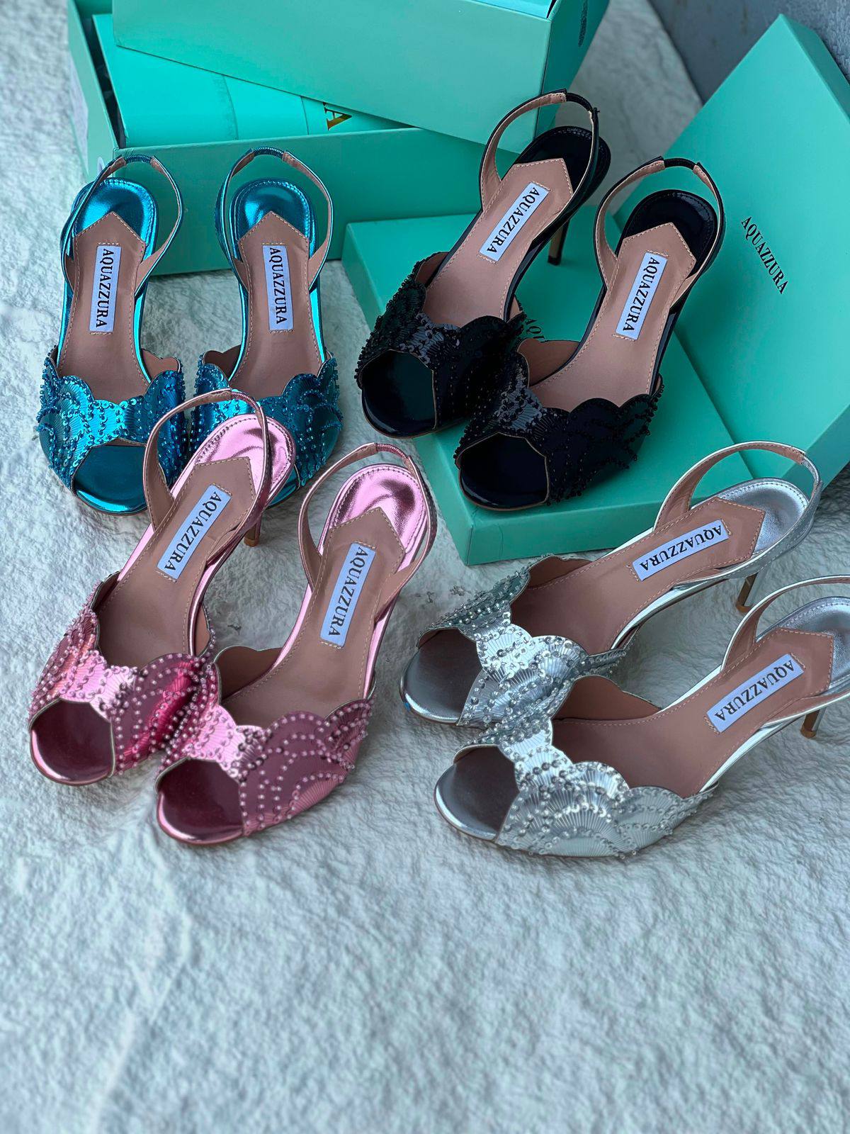AQUAZZURA 

SIZE 36-41

130 dhs🇦🇪🇦🇪

Zain21
♥️♥️♥️