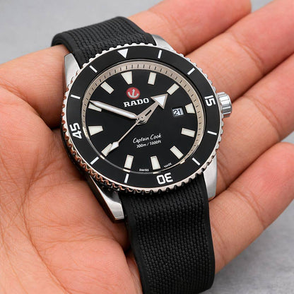 Rado Captain Cook watch for men good quality 
260 dhs👑
automatic

Zain59
♥️♥️♥️