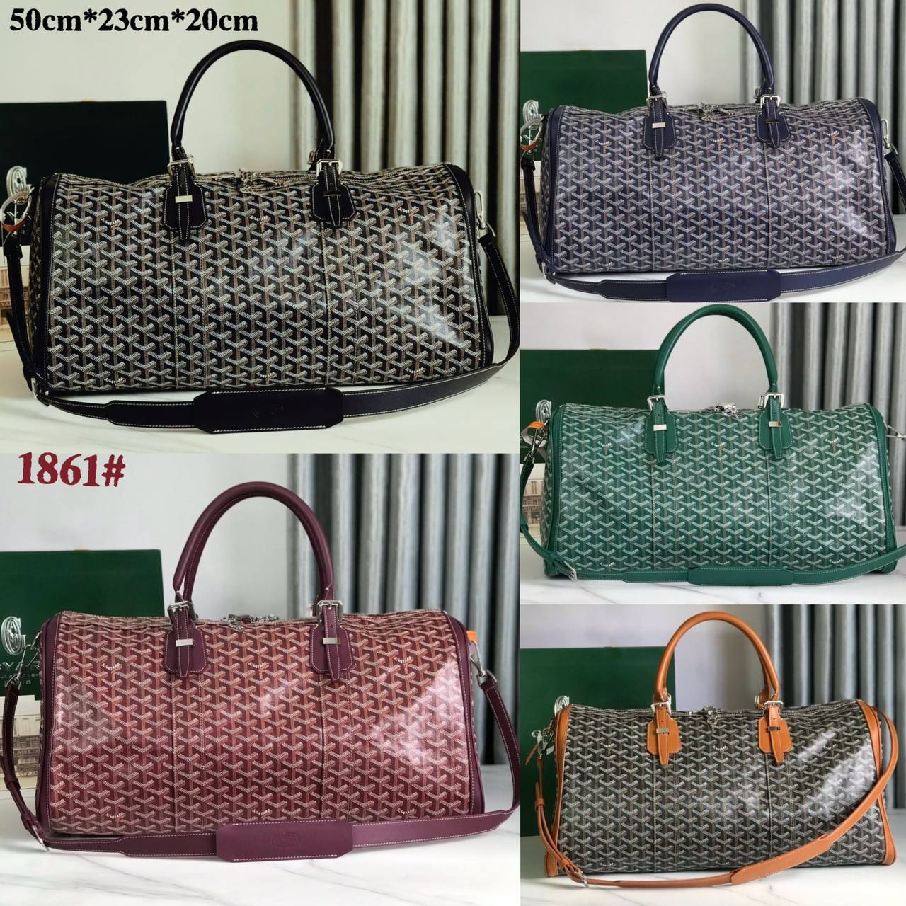 GOYARD TRAVELING BAG 
COPY ONE NEE CAME 
150 dhs🪙🌨️

Zain39
♥️♥️♥️