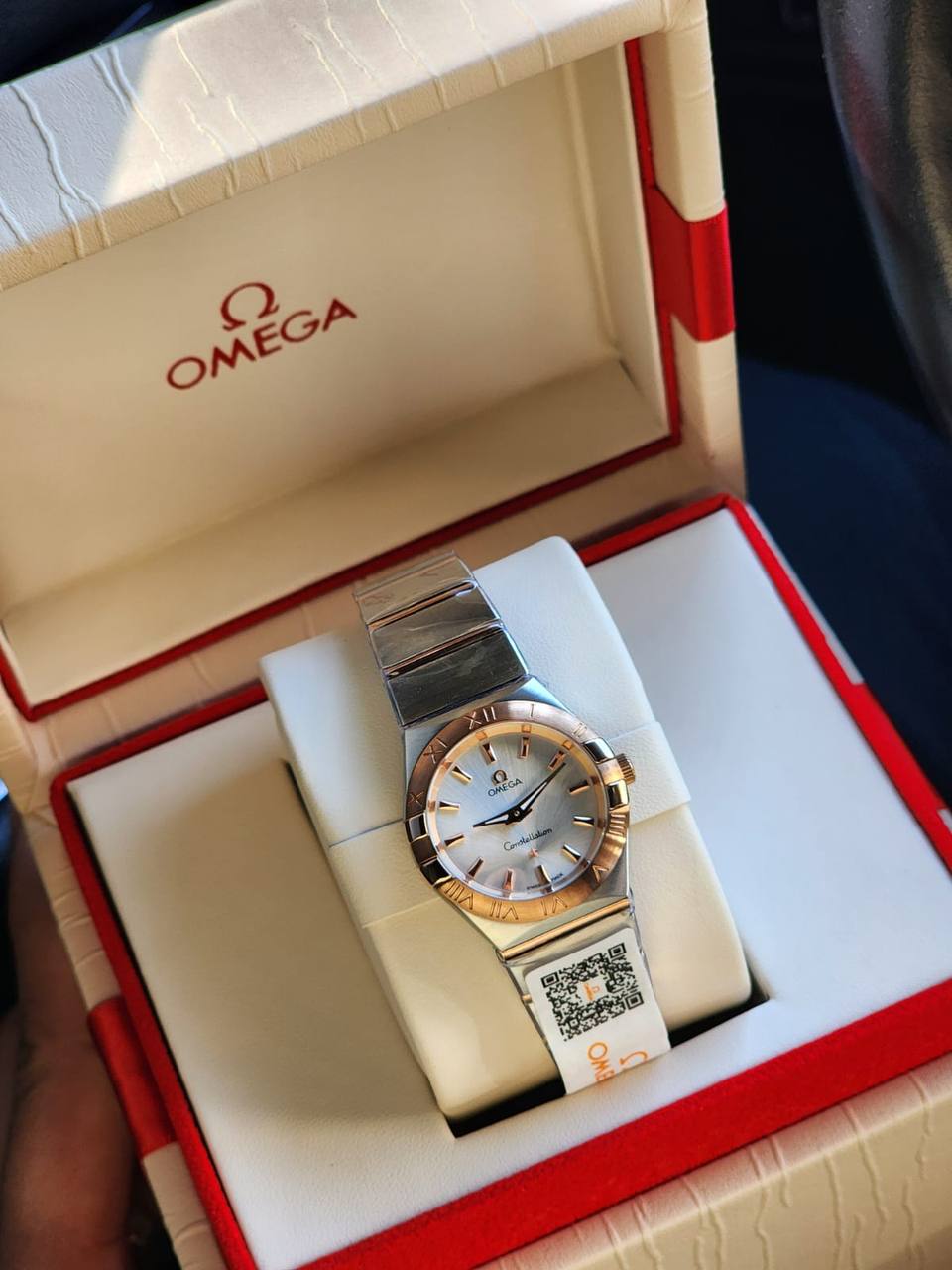 Omega 
watch for ladies 
good quality
220 dhs✅

Zain59
♥️♥️♥️