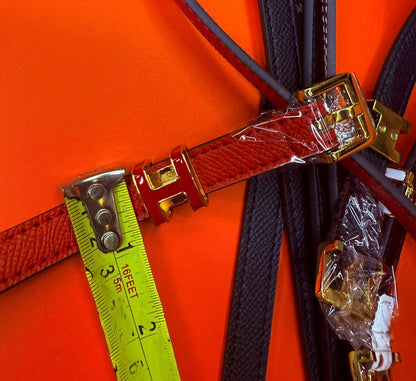 Hermes Belt

With box 
🎁🎁🎁

55 dhs💓

Zain93
♥️♥️♥️