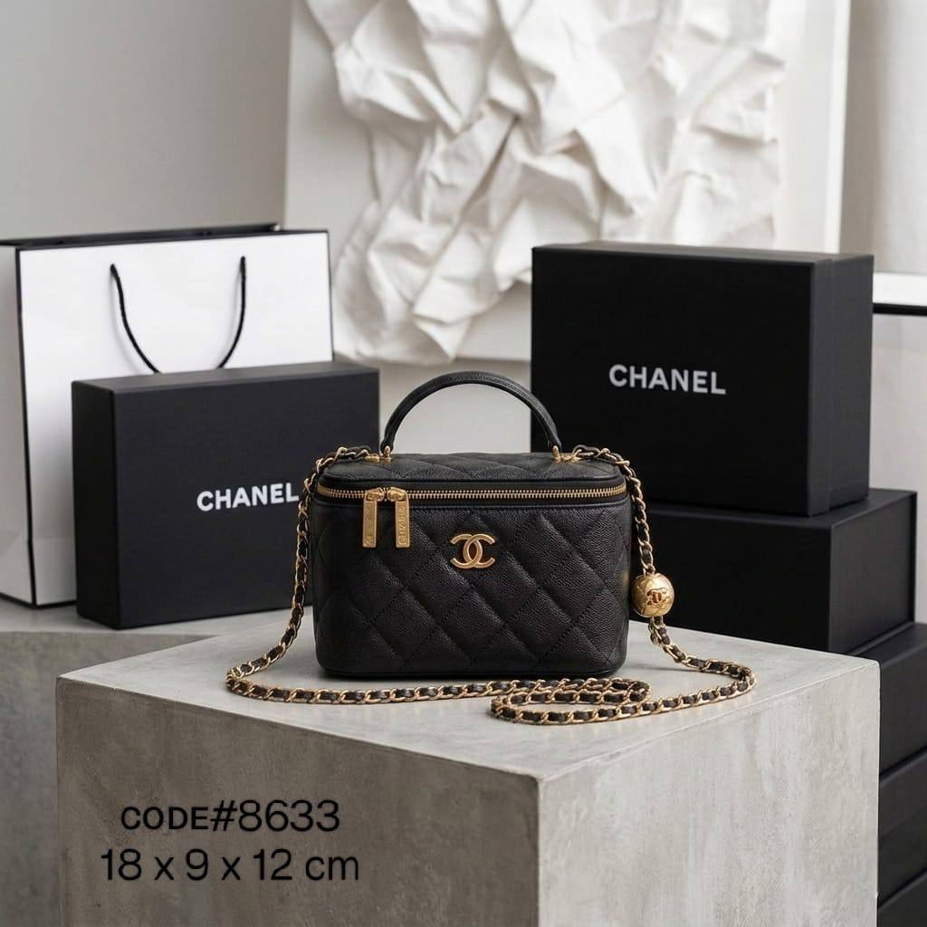 CHANEL ᴠᴀɴɪᴛʏ ᴛᴏᴘ ʜᴀɴᴅʟᴇ
ᴄᴀᴠɪᴀʀ ʟᴇᴀᴛʜᴇʀ ᴍᴀᴛᴇʀɪᴀʟ
ɢᴏʟᴅ ʜᴀʀᴅᴡᴀʀᴇ
ᴡɪᴛʜ ᴄʜᴀɪɴ ʙᴇʟᴛ ɪɴ ʙᴀʟʟ ᴀᴅᴊᴜsᴛᴍᴇɴᴛ
sɪᴢᴇ: 18 cm
ᴡɪᴛʜ BOX
🎁🎁🎁

75 dhs✅

Zain31
♥️♥️♥️