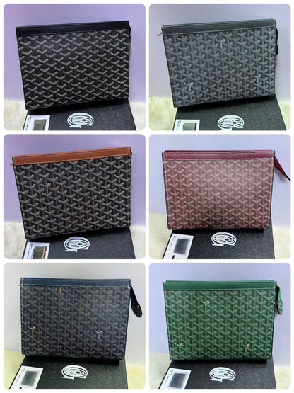 Goyard
Clutch bags

With box 
80 dhs🇦🇪🇦🇪

Zain50
♥️♥️♥️