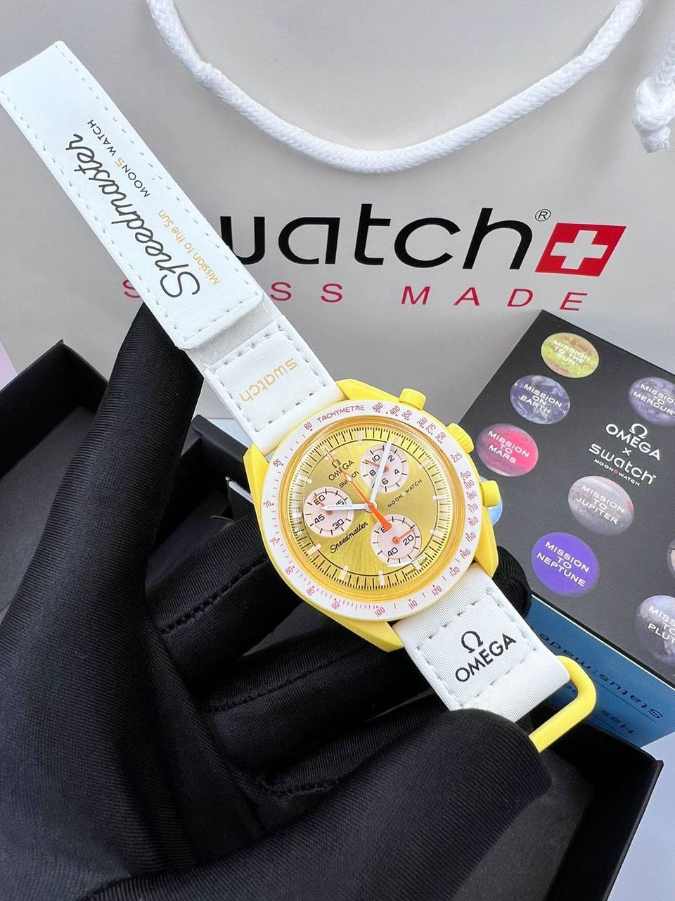 OMEGA SWATCH NEW Copy 1
55 dhs🪙💕* WITHOUT BOX 
75 dhs🪙💕* WITH ORGINAL BOX & BAG
       🌴🌴🌴🌴

Zain58
♥️♥️♥️