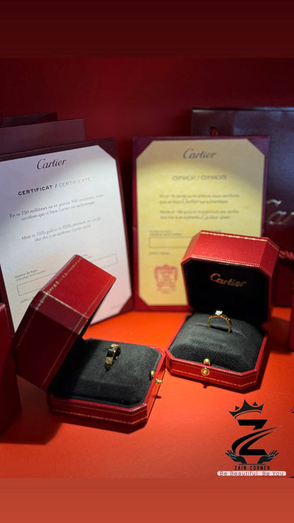 Cartier master rings
Color never fade
Sealed rings from inside
Sizes available 

Exactly Look like original✨

Zain89
Zain209
خواتم كارتيير المختومة من الداخل
اللون لا يبهت للابد✨✨
كإنها الأصلية

الخواتم الأكثر مبيعا في متجرنا خاصة لمناسبات الخطوبة والزواج