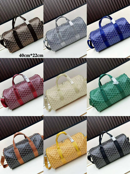 GOYARD TRAVELING BAG
 GOOD QUALITY 
120 dhs🪙🖤
40CM

Zain39
♥️♥️♥️