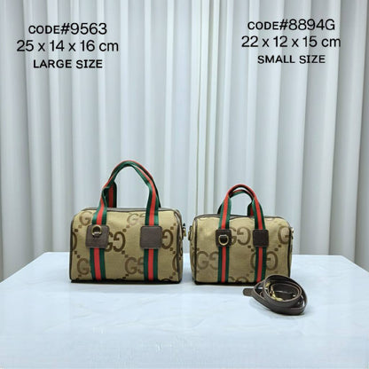 GUCCI ʜᴀɴᴅʙᴀɢ GG
ᴄᴀɴᴠᴀs ᴀɴᴅ ʟᴇᴀᴛʜᴇʀ ᴍᴀᴛᴇʀɪᴀʟ
ᴡɪᴛʜ ʟᴏɴɢ ʙᴇʟᴛ sᴛʀᴀᴘ
sɪᴢᴇ : 25 cm (ʟᴀʀɢᴇ)
sɪᴢᴇ : 22 cm (sᴍᴀʟʟ)

75 dhs🗽

Zain31
♥️♥️♥️