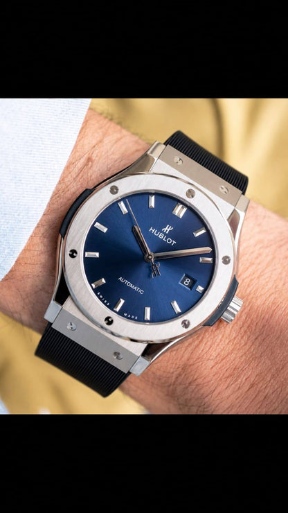 Hublot watch for men good quality automatic 
210 dhs🇦🇪🇦🇪

Zain59
♥️♥️♥️