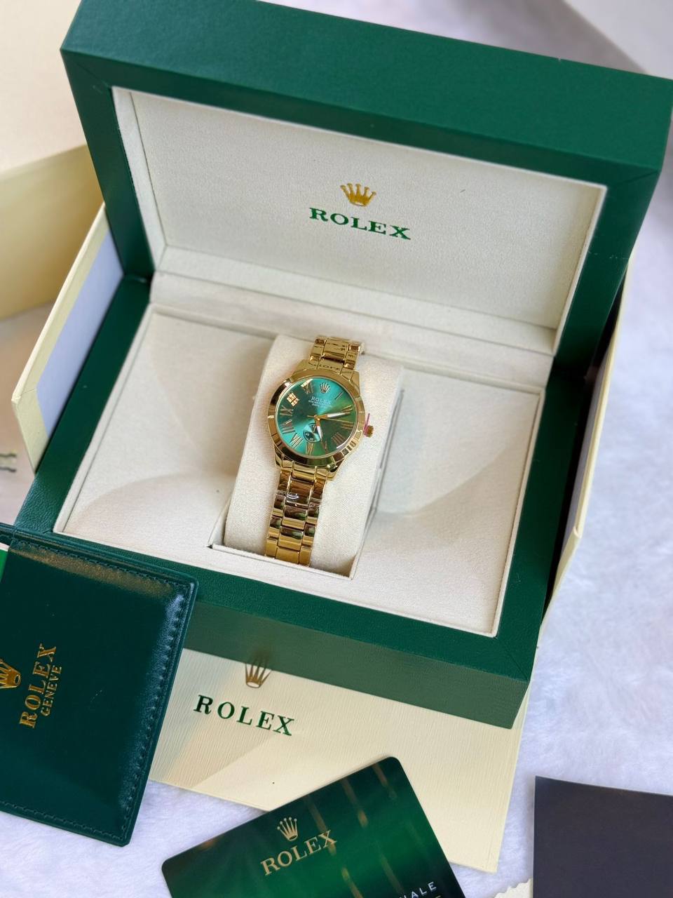 ROLEX 🆕 LADIES 
GOOD QUALITY 💯
60 dhs🪙💕

Zain133
♥️♥️♥️