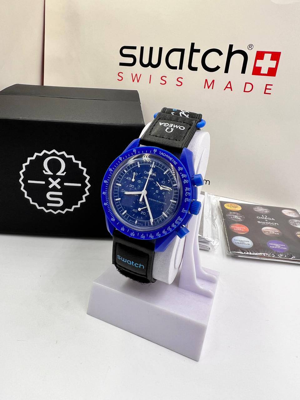 Swatch 

with box
🎁🎁🎁

85 dhs✅

Zain85
♥️♥️♥️