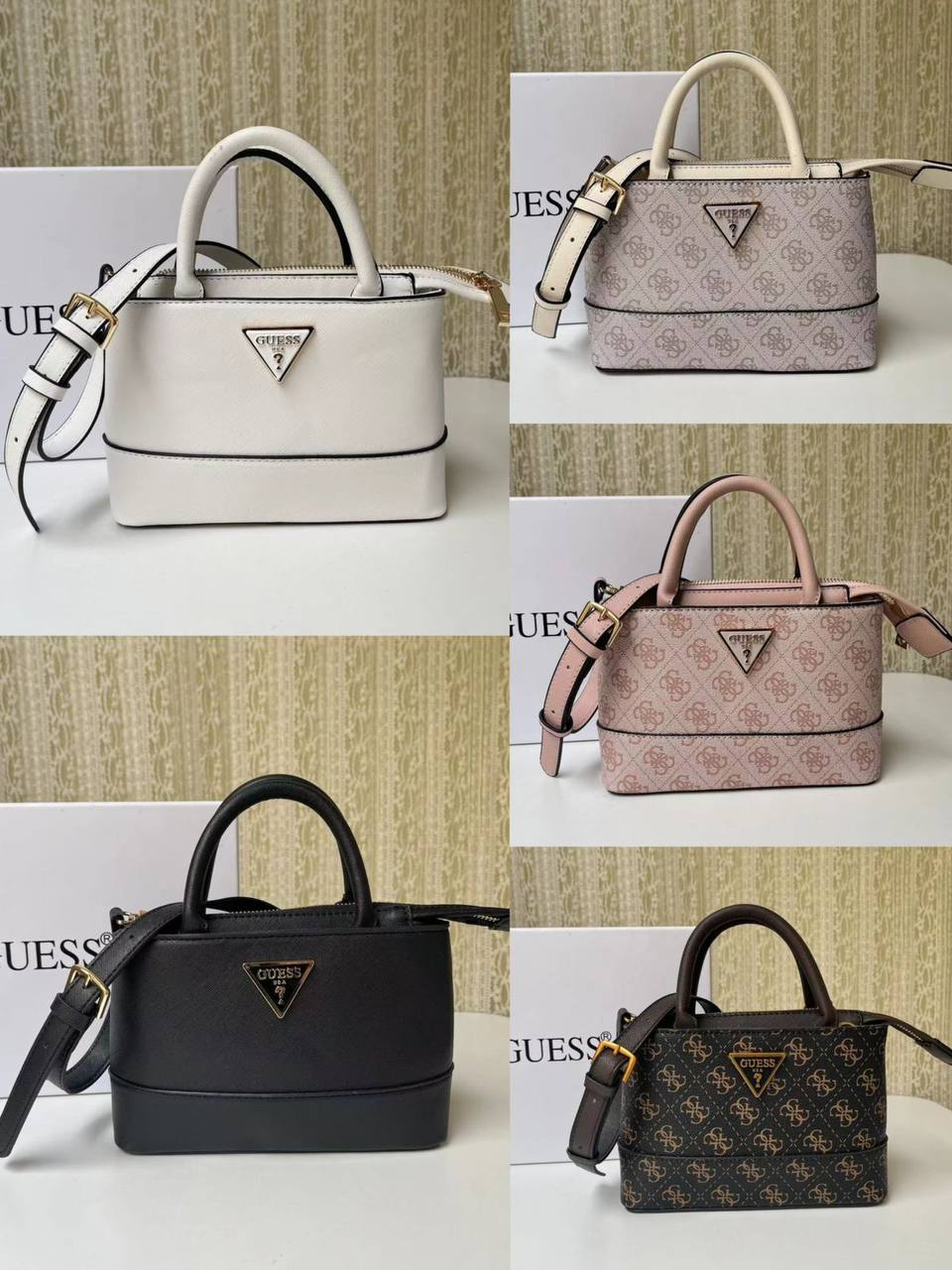 Guess Handbag
Size : 21 * 14 * 7 cm
90 dhs🪙🌺

with box🎁

Zain115
♥️♥️♥️