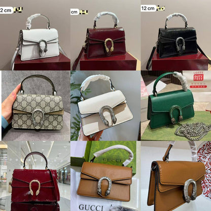 Gucci Dionysus
1️⃣ First quality +🎁
Size : 20 ~ 18 * 12 cm
80 dhs✅
with box🎁

Zain115
♥️♥️♥️