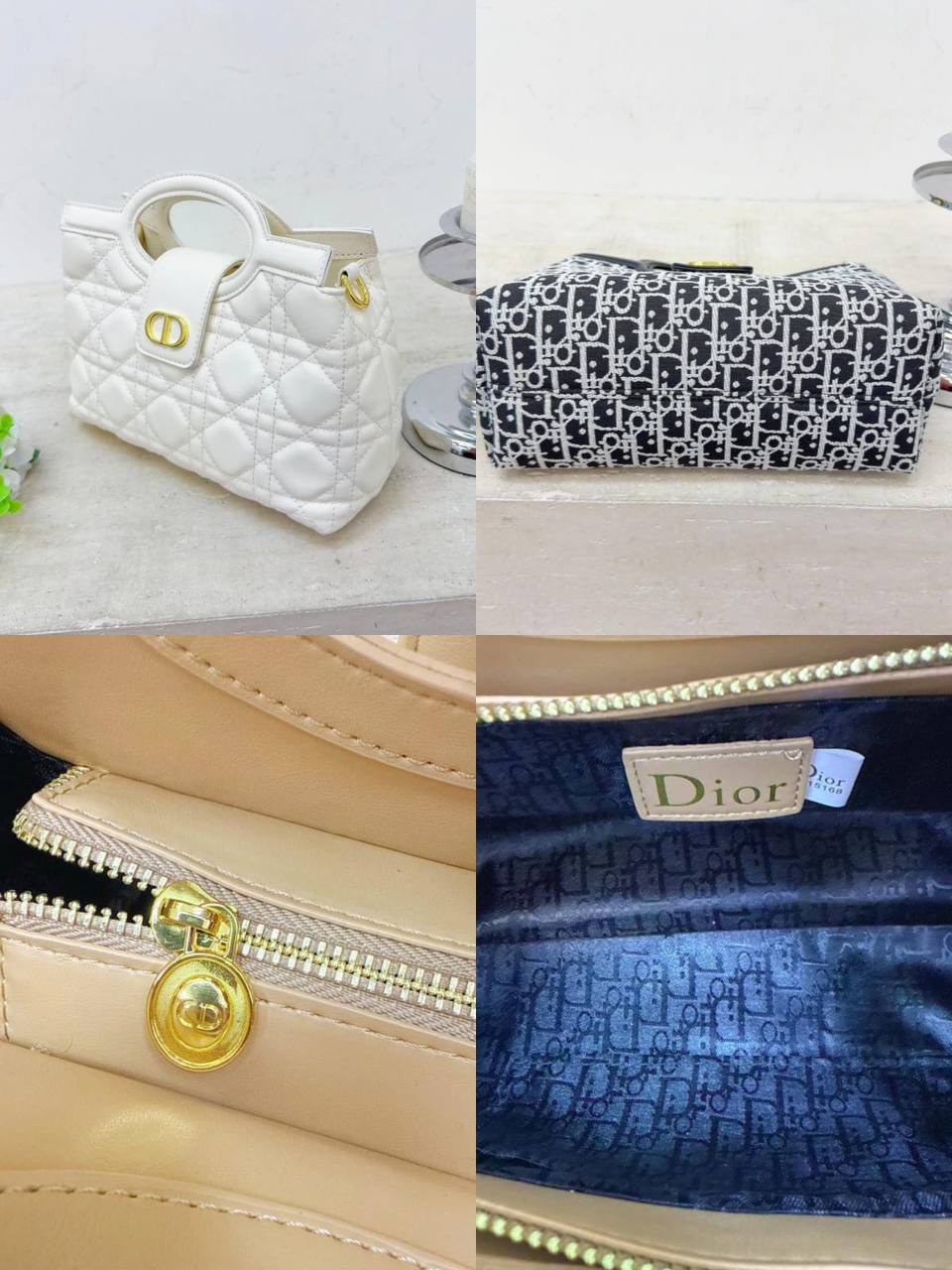 CHRISTIAN DIOR
ᴊᴏʟɪᴇ ᴛᴏᴘ ʜᴀɴᴅʟᴇ
ᴡɪᴛʜ ʟᴏɴɢ ʙᴇʟᴛ sᴛʀᴀᴘ
ɢᴏʟᴅ ʜᴀʀᴅᴡᴀʀᴇ
sɪᴢᴇ : 26 cm

75 dhs💓

Zain31
♥️♥️♥️