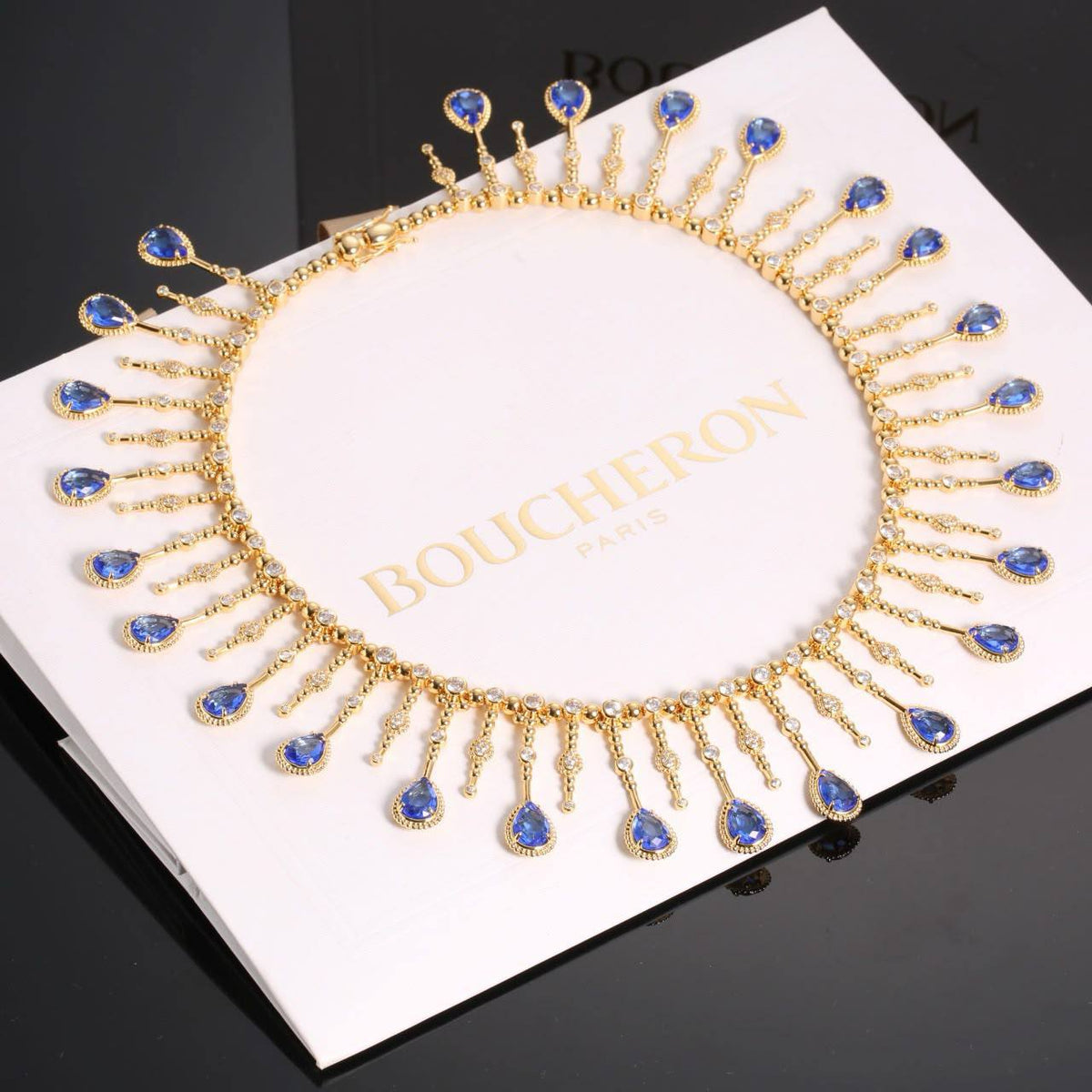 Boucheron necklace
Necklace 
Master quality

275 dhs🇦🇪  good box 🎁

Zain48
♥️♥️♥️