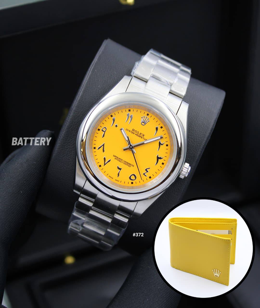 ROLEX MEN WATCH WITH WALLET BATTERY 41MM

175 dhs🪙🌨️

Zain158
♥️♥️♥️